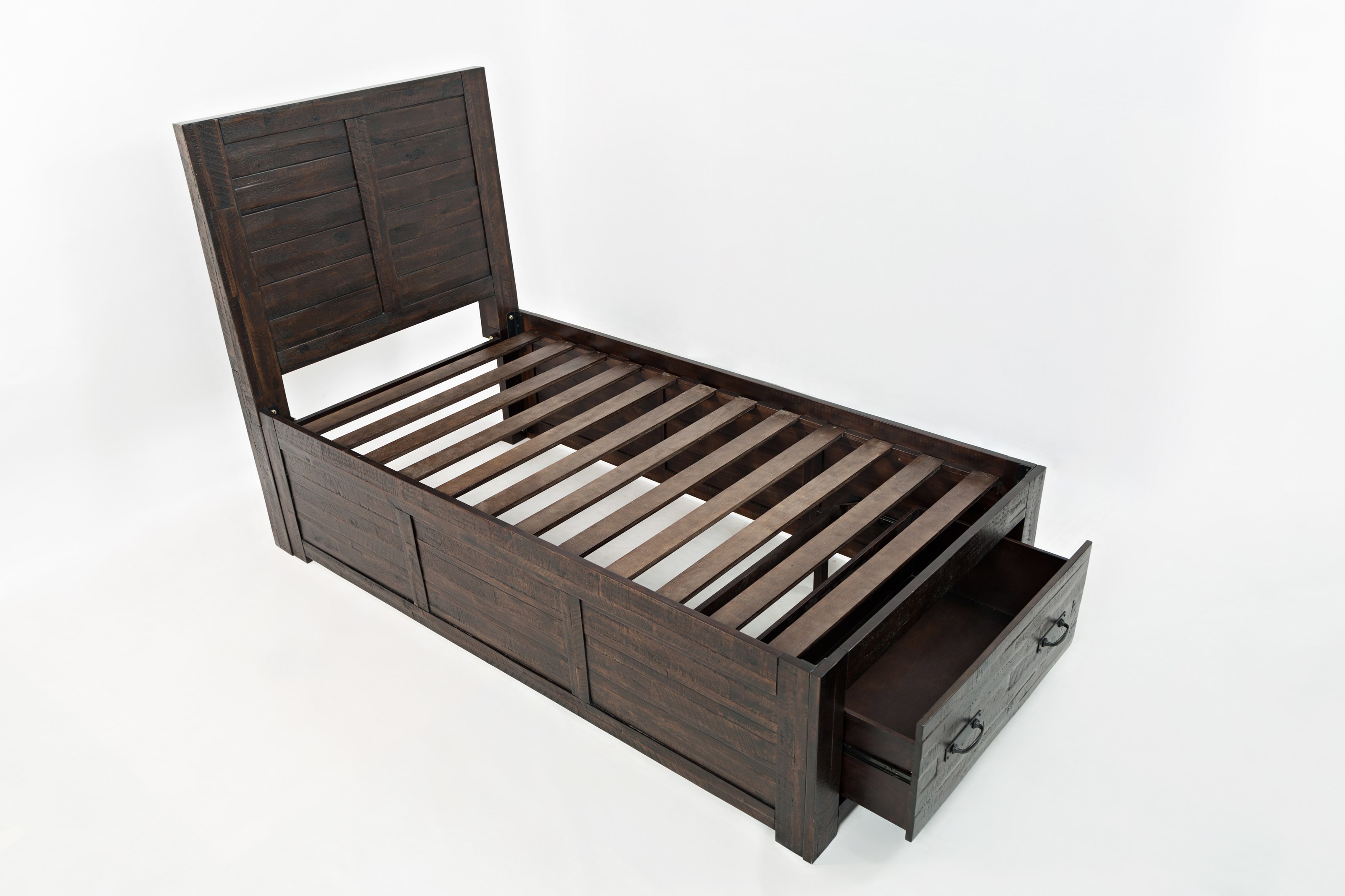 Jofran Jackson Lodge 1605656667KT Twin Storage Bed Lindy's Furniture